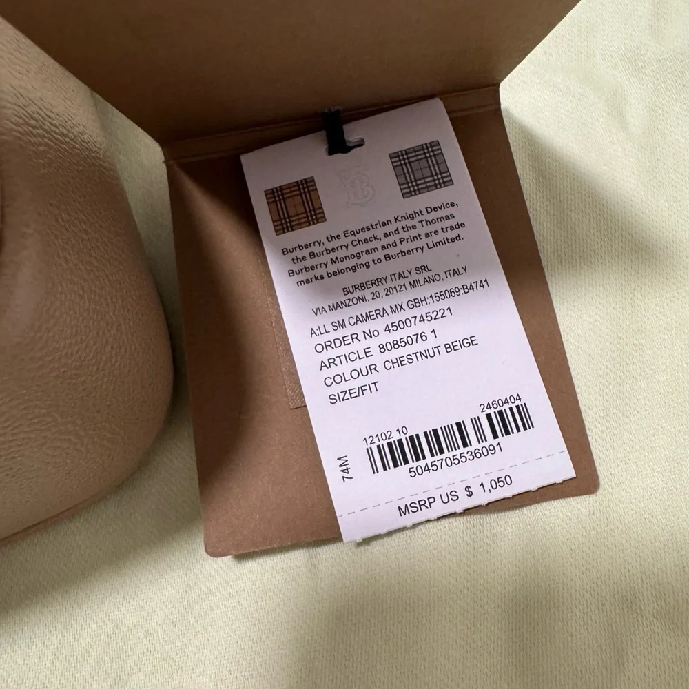 Burberry Beige Check Crossbody  Bag - Picture 4 of 11